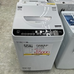 【お持ち帰り大特価•家電6ヶ月保証】SHARP 洗濯機　ES-TX5UC 2019年製