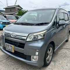 【支払総額16.8万円】h25年式ムーヴカスタム車検令和8年4月...