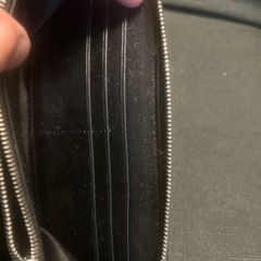クロコダイル風長財布の画像