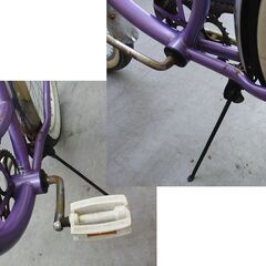 SCHWINN S-1 ビーチクルーザー パープル 紫 26インチ ファットタイヤ シュイン 自転車 店頭渡し歓迎 札幌 手稲の画像