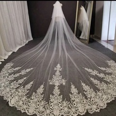 【美品】ウェディングベール3点セットの画像