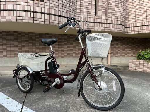 2846ヤマハ8.9アンペア3人乗り対応20インチ子供乗せ　電動アシスト自転車 0456ヤマハ3人乗り20インチ子供乗せ電動アシスト自転車