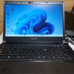 東芝ノートパソコン/13.3インチ/Windows11Pro/S...