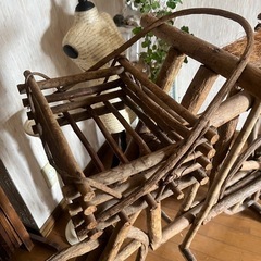 ガーデニング自転車のオブジェの画像