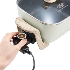 Toffy コンパクト電気鍋 ミントグリーン＊中古美品＊の画像