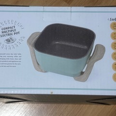 Toffy コンパクト電気鍋 ミントグリーン＊中古美品＊の画像