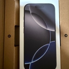 新品未開封即日発送！iPhone16Pro  256 ブラックチ...