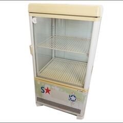 動作品 サンデン 卓上型冷蔵ショーケース AG-54X-B 54...