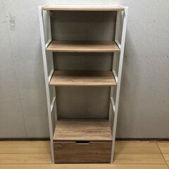 引き出し 4段 ラック 本棚 食器棚 ハンガーラック 木製 収納...
