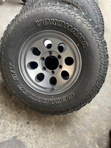 15x7j-13ホイールにヨコハマ AT30x9.50r15