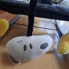 【美品】スヌーピー バウンサー 動作良好の画像