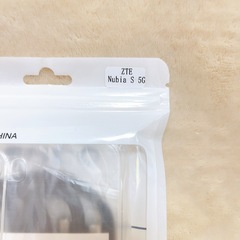 【未使用】スマホケース クリア Nubia ヌビア S 5G 耐衝撃 ストラップ 散熱加工の画像