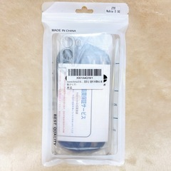 【未使用】スマホケース クリア Nubia ヌビア S 5G 耐...