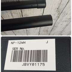 【美品】YAMAHA 電子ピアノ　piaggero NP-12 ホワイト 61鍵 X型スタンド付きの画像
