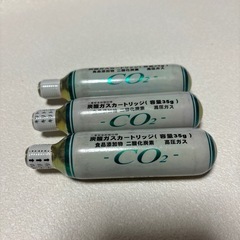 炭酸ガスカートリッジ　NTG 35g 3本