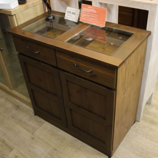 【川崎市宮前区リサイクルオフ】お買い得品♪　AUTEURコレクションキャビネットw83cm