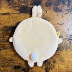 【中古】ちいかわ　うさぎ　まんまるポーチの画像