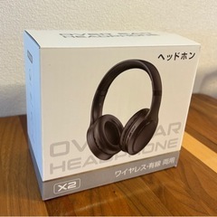 【週末値下げ】Bluetooth5.4 ヘッドホン 　ワンコイン価格！