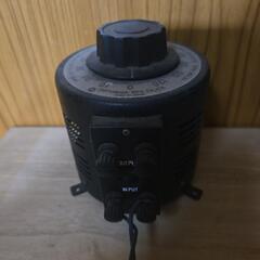 昭和レトロ ビンテージ 松永製作所 昇圧トランス　SLIDE R...