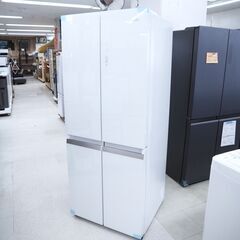 冷蔵庫　406L　4ドア　ハイアール　JR-GX41A（W）　未使用品