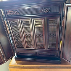 御仏壇 照明付き 神棚の画像