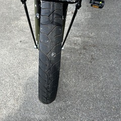 ナフコ　折りたたみ自転車の画像