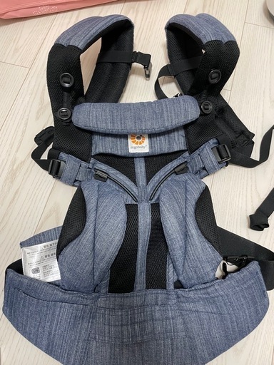 【美品】エルゴベビー オムニ360 抱っこ紐（ポーチ・新生児ベルト未使用）エルゴベビー　360 Omni