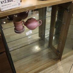 【川崎市宮前区リサイクルオフ】お買い得品♪　ガラスショーケース　W105cmの画像