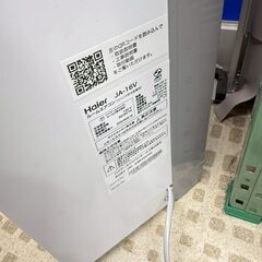 Haier/ハイアール ルームエアコン JA-16V 2021年製 ウインドウエアコン 工事不要の画像