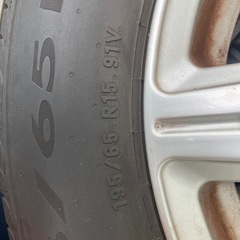 ノア　アルミホイール4本セット　195/65r-15　の画像