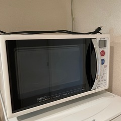 SHARP　電子レンジ（オーブン・トースター機能付き）
