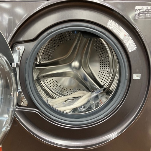 ドラム式洗濯機　AQUA AQW-DX12P-L 2024年製　110,000円