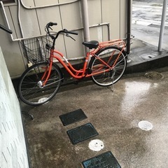 自動ライトつき自転車