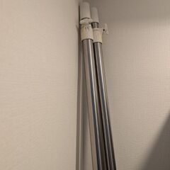 屋外用つっぱり棒&ネット の画像
