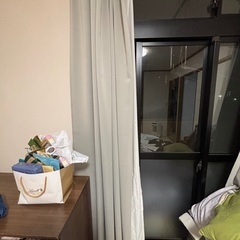 カーテン。停電