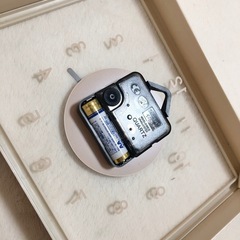 掛け時計 飾りフラワー インテリアの画像