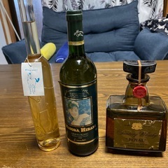 古酒・サントリーローヤル・美空ひばり・満寿泉・三本セット