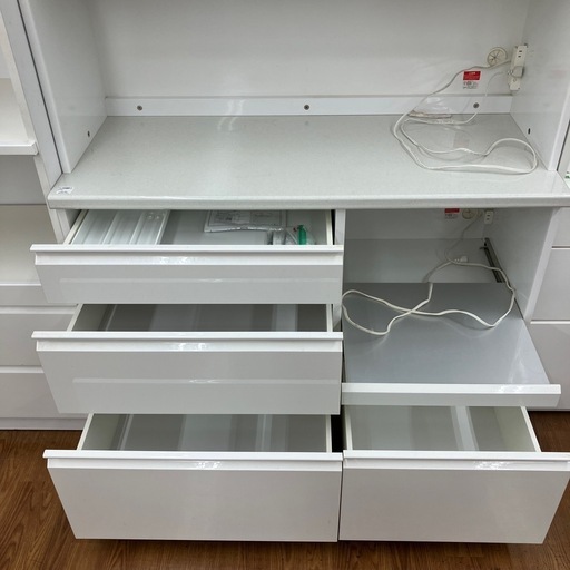 2枚扉レンジボード　ユーアイ　ホワイト　44,000円