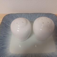 ソルト&ペッパー　陶器　made in USAの画像