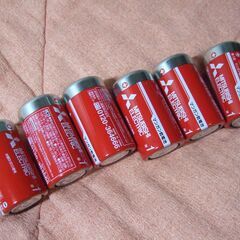 単一マンガン電池　６本　