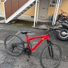 フェラーリ、自転車の画像