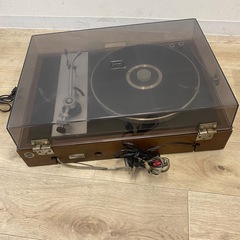 デノン サンスイ ターンテーブル レコードプレーヤーの画像