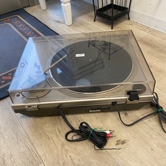 デノン サンスイ ターンテーブル レコードプレーヤーの画像