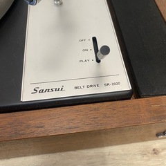 デノン サンスイ ターンテーブル レコードプレーヤーの画像