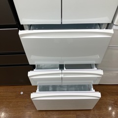 6ドア冷蔵庫　TOSHIBA GR-T460FK 2022年製　99,000円の画像