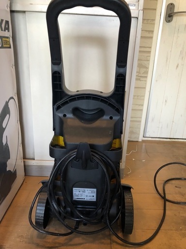 期間限定値下げ！高圧洗浄機 静音＋10m延長ホース(美品)