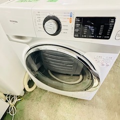 パワフルでコンパクト！アイリスオーヤマ ドラム式洗濯機 HD71-W/S