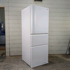 jy■東芝/TOSHIBA 326L 3ドア ノンフロン冷凍冷蔵庫 2023年製 GR-U33SC 動作確認済 25e菊ST