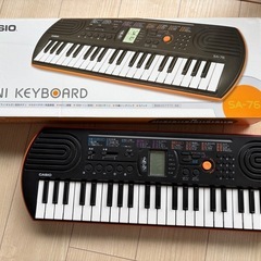 CASIO SA-76 ミニキーボード　44鍵の画像