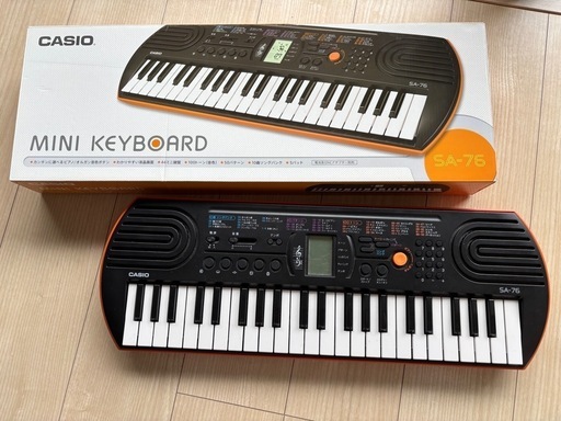 CASIO SA-76 ミニキーボード　44鍵